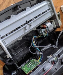 Amazon Basics 6 Sheet Cross Cut Paper and Credit Card Home Office Shredder with 3.8 Gallon Bin, Black 40 81a9ya7W7L