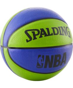 Alternative view of Spalding NBA Mini Rubber Outdoor Basketball Red
