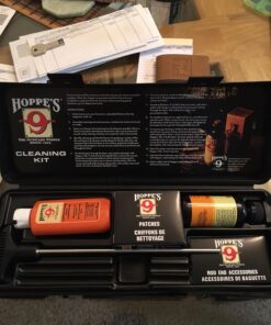 Hoppe's No. 9 Cleaning Kit with Aluminum Rod, .38/.357 Caliber, 9mm Pistol (Packaging's May Vary) 48 81aEEujhh L
