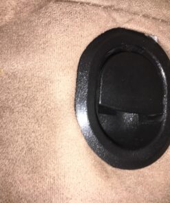 Reliable Recliner Replacement Parts Handle Small Oval Black Plastic Pull Recliner Handle 3" by 3.5" Handle Only Fits 3mm & 6mm Cables (Car Door Flapper Style) Chair Release for Sofa, Couch or Recliner Black Small Flapper Plastic 21 81aEsBDVkwL