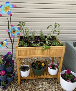 VegTrug 8 Pocket Herb Garden Brown 52 81aFQv O7AL