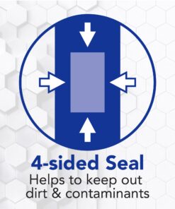 All Health Antibacterial Sheer Adhesive Pad Bandages, 3 in x 4 in, 30 ct | Helps Prevent Infection, Extra Large Comfortable Protection for First Aid and Wound Care 30 Count (Pack of 1) 29 81aGThPgFCL