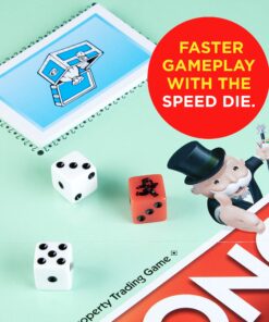 Monopoly Speed Die Edition Board Game Ages 8 and Up (Amazon Exclusive) 21 81aJNTdzMuL