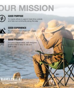 TravelChair C-Series Rider Chair, Foldable, Blue 12 81aJnE5OQjL