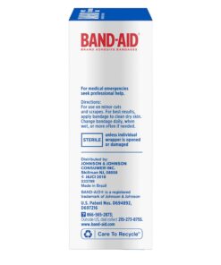 Band-Aid Brand Tru-Stay Sheer Strips Adhesive Bandages for First Aid and Wound Care, All One Size, 40 ct 40 Count (Pack of 1) 33 81aKAcqKUcL 4