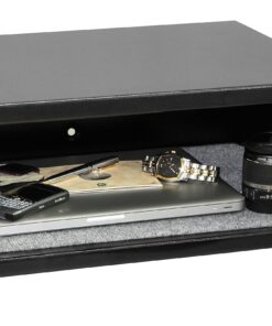 Honeywell Safes & Door Locks 5105DS Low Profile Steel Security Safe with Hotel-Style Digital Lock, 1.14 -Cubic Feet, Black 12 81aKhQI0RuL