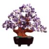 Parma77 Amethyst Crystal Tree, Purple Healing Crystals Gemstones Bonsai Money Tree, Purple Room Decor Cubicle Office Desk Decor for Women, Feng Shui Wealth and Luck Spiritual Gifts for Women 36 81aKwnKtwL