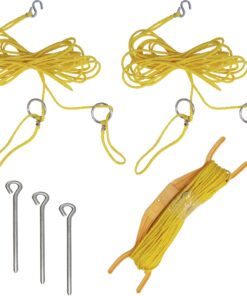Park & Sun SportsPark & Sun Portable Indoor/Outdoor Badminton Net Standard Yellow/Black 13 81aLKEdlk3L 3