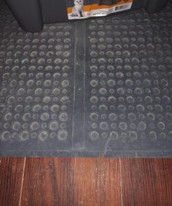Petlinks Purr-fect Paws Multipurpose Cat Litter Mat - Gray, Medium,(Pack of 1) 38 81aMN8hoCxL