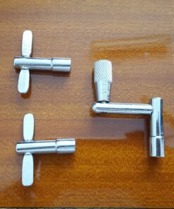 YMC DK10 Steel Construction Standard Drum Keys with a Continuous Motion Speed Drum Key- Pack of 3 11 81aMS79naL