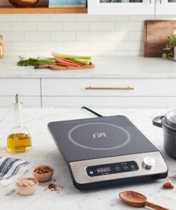 SPT SR-1884SS 1650W Induction Cooktop with Control Knob, Black 11 81aMs cFIxL