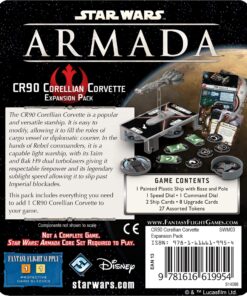 Fantasy Flight Games Star Wars Armada Corellian Corvette EXPANSION PACK | Miniatures Battle Game | Strategy Game for Adults and Teens | Ages 14+ | 2 Players | Avg. Playtime 2 Hours 7 81aNKnJ00uL