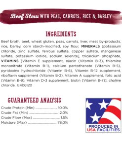 Purina Beneful High Protein, Gravy Wet Dog Food Variety Pack, Prepared Meals Stew - (6) 10 oz. Tubs 6.00 Ounce (Pack of 10) 17 81aOCnc8YqS