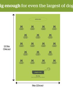 Pogi’s Dog Poop Bags - 10 Rolls (150 Doggie Poop Bags) - Leak-Proof Dog Waste Bags - Scented, Ultra Thick, Extra Large Poop Bags for Dogs 1 Count (Pack of 150) 16 81aPKJYzekL 1