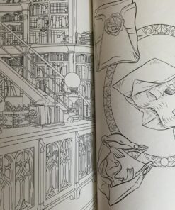 Harry Potter Magical Artifacts Coloring Book: Official Coloring Book, The 35 81aS8557u8L