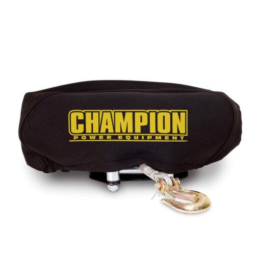 Champion Weather-Resistant Neoprene Storage Cover for Winches 4000-5000 lb. 4000 - 5000 lb Winch + Drawstring