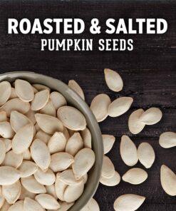 Alternative view of DAVID Seeds Salted and Roasted Pumpkin Seeds, Keto Friendly Snack, 5 OZ Bags, 12 Pack Original 5 Ounce (Pack of 12)