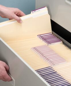 Smead File Folder, 1/3-Cut Tab, Letter Size, Manila, 100 per Box (10381) 7 81aaVeDpiiL