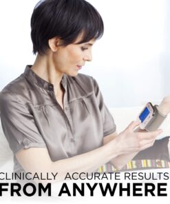 Care Touch Digital Wrist Blood Pressure Monitor, Wrist BP Cuff for Adults Size 5.5-8.5", Blood Pressure Monitors for Home Use, Automatic High Blood Pressure Machine with Batteries & Protective Pouch 27 81aahx0o0sL