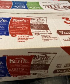 Kettle Brand Potato Chips, Variety Pack, 30 Ct Snack Bags, 1.5 Oz Each Variety Pack 1 1.5 Ounce (Pack of 30) 53 81aaj2PRRL