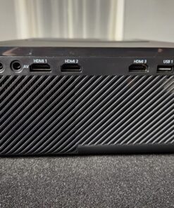 BIGASUO 1080P Projector 5G WiFi Bluetooth - 15000Lux 560ANSI Full HD Outdoor Movie Projector, 300" Display Support 4k Home Theater,Compatible with iOS/Android/XBox/PS4/TV Stick/HDMI Light Grey 56 81ac0SW2LWL