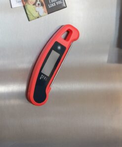 Lavatools PX1D Javelin PRO Duo Ultra Fast Professional Digital Instant Read Meat Thermometer for Grill and Cooking, 4.5" Probe, Auto-Rotating Backlit Display, Splash Resistant – Olive 13 81acLLVPatL 1