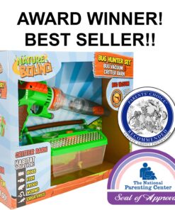 Nature Bound NB508 Bug Catcher Vacuum with Light Up Critter Habitat Case for Backyard Exploration - Complete kit for Kids Vacuum with Case 29 81acTThx uL