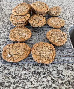 USA Pan Half Sheet Bakeable Cooling Rack, Steel Nonstick Wire Half Sheet Cooling Rack 19 81acafmGDfL