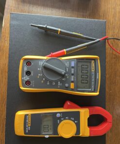 Fluke 117/323 Kit Multimeter and Clamp Meter Combo Kit For Residential And Commercial Electricians, AC/DC Voltage, AC Current 400 A, Includes Test Leads, TPAK And Carrying Case 27 81acywGKGYL