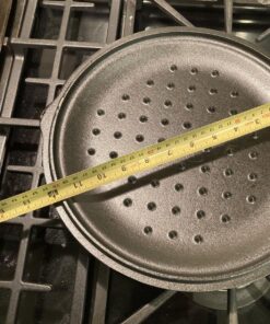 Lodge L10SC3 Cast Iron Lid, 12-inch 12 Inch 33 81aeT8g6BL