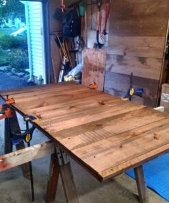 SMARTSTANDARD 13 Feet Heavy Duty Double Door Sliding Barn Door Hardware Kit - Smoothly and Quietly -Easy to Install -Includes Step-by-Step Installation, Fit 36"-40" Wide Door Panel(J Shape Hanger) 40 81aeaxzD1YL