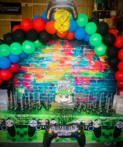 BLUE PANDA Gamer Party Favor Bags, Video Game Party Supplies (5 x 8.5 x 3 in, 36 Pack) 35 81afvGYdn3L