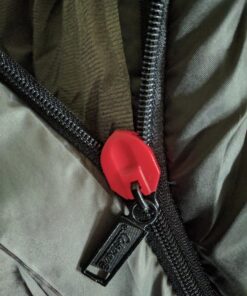 Coleman Biscayne Big & Tall Warm-Weather Sleeping Bag, 40°F Camping Sleeping Bag for Adults, No-Snag 2-Way Zipper for Ventilation with Stuff Sack Included, Fits Adults up to 6ft 4in Tall Black/Grey 12 81agAuFSHuL