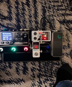 Donner Small Guitar Pedal Board, Mini Effects Pedalboard Power Supply Set DB-S100 with Convertible Bag Backpack, 60" Adhesive Backed Hook-and-Loop and Power Supply Mounting Device,14.46" x 7.51" 14.5" x 7.5" x 2" 24 81agjdlPNGL