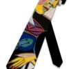 Three Rooker Art Ties Picasso Cubism Abstract Painting Necktie 15 81aijKBKOL