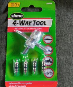 Slime 20088 Valve Tool, 4-Way, Plus Valve Cores for All Types of Tire 4-way Valve Tool 33 81ajtpLYwVL