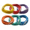 Seismic Audio Speakers ¼” to ¼” TRS Patch Cables, 25 Foot Patch Cables, Pack of 6, Multi Color Multi-Color 24 81akD82QQwS