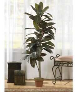 Nearly Natural 6580 Cordyline Silk Plant Real Touch, 5-Feet, Green 17 81akSARKUZL