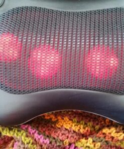 Zyllion Back and Neck Massager with Heat - 3D Deep Tissue Shiatsu Massage Pillow for Chair, Car and Muscle Pain on Whole Body: Shoulders, Calf, Foot, Legs, Arms (NOT Cordless) - Black (ZMA-13-BK) 49 81akn mB1fL