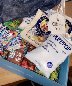 COLLEGEBOX Healthy Snack Box Variety Pack Care Package (35 Count) Gift Basket Kids Teens Men Women Adults Health Food Nuts Fruit Nutrition Assortment Mix Sample College Students Office Final Exams Christmas 37 81alVPx16KL