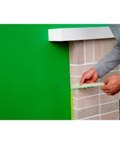 Scotch Painter's Tape Rough Surface Extra Strength Painter's Tape, Green, Tape Protects Surfaces and Removes Easily, Rough Surface Painting Tape for Indoor and Outdoor Use, 1.41 Inches x 60.1 Yards, 1 Roll 36 81amSRXPYwL