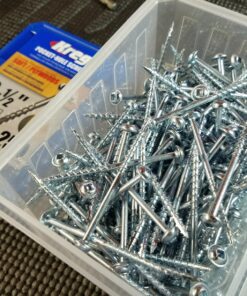 Kreg SML-C250-250 Zinc Pocket-Hole Screws, 2 1/2 Inch, 8 Coarse Thread, Maxi-Loc Head (250 Count) 30 81anUy6NvkL