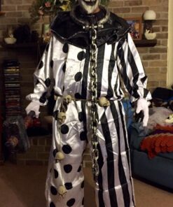 Fun World Costumes Killer Clown Complete One Size Black/White 33 81aopemiLTL