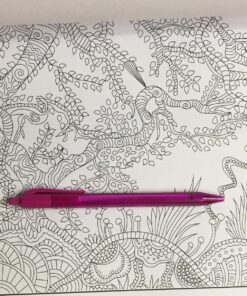 Adult Coloring Book: Island Dreams: Vacation, Summer and Beach: Dream and Relax with Gorgeous Illustrations Paperback, Large Print 27 81apOntK1zL