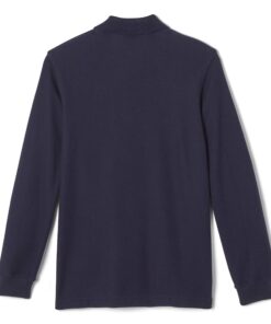 French Toast Boys' Long-Sleeve Pique Polo Shirt 8 Navy 7 81aplqyUHnL 1