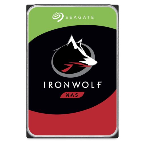 Seagate IronWolf 6TB NAS Internal Hard Drive HDD – 3.5 Inch SATA 6Gb/s 7200 RPM 256MB Cache for RAID Network Attached Storage (ST6000VN0033)