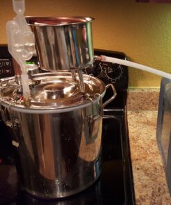 WMN_TRULYSTEP DIY 2 Gal 10 Liters Copper Alcohol Stills Ethanol Still Spirits Boiler Water Distiller 2 Gallon 10 Liters 31 81aqfLa1cAL