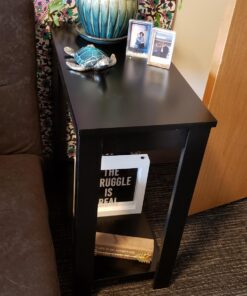 Crown Mark Pierce Side Table, Black 49 81aqhJHvWlL