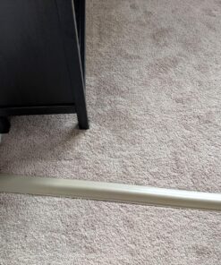 C2G Legrand Overfloor Duct, Ivory, (60 Inches) Wiremold Floor Management Kit, Corduct, Cord Protector, Wire Organizer and Hider, Rubber Cable Cover and Concealer, CDI-5, 5 Feet 5 ft 35 81arIbk704L