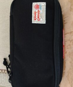 Rough Enough Small Tool Bag Pouch Large Black Pencil Case Box for Kids Boys School Men Cordura Heavy Duty 83 81arqNnl80L